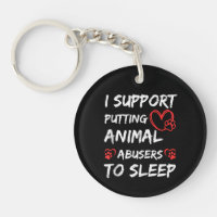 I Support Putting Animal Abusers To Sleep Dog Cat 