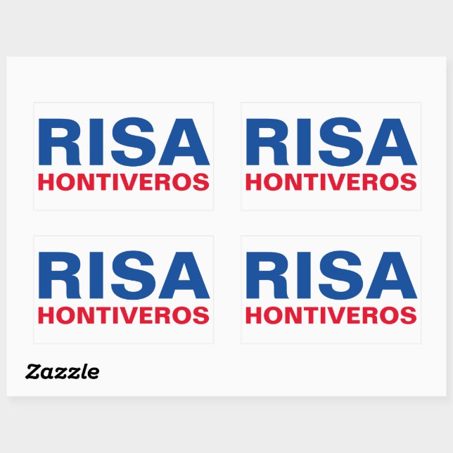 I Support Senator Risa Hontiveros CUSTOMIZABLE Sticker (Sheet)