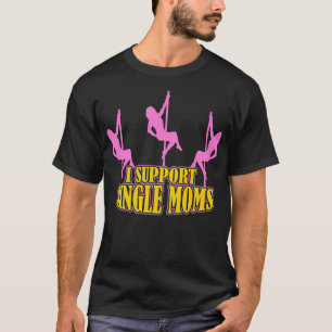I Support Single Moms Mens Divorce Party Premium T-Shirt