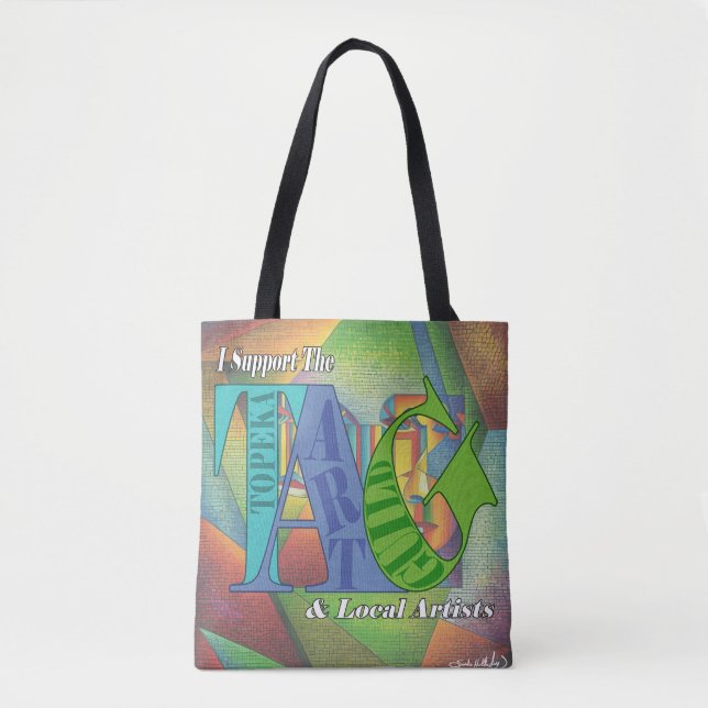 I support TAG Tote Bag (Front)