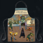 I support the Topeka Art Guild Apron<br><div class="desc">I support the Topeka Art Guild.  This is a collage of a number of images and styles.</div>