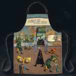 I support the Topeka Art Guild Apron<br><div class="desc">I support the Topeka Art Guild.  This is a collage of a number of images and styles.</div>