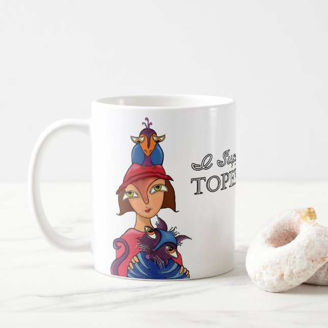 I support the Topeka Art Guild Mug (With Donut)
