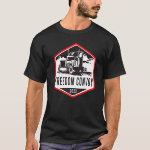 I Support Truckers Freedom Convoy 2022  3 T-Shirt