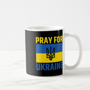 I Support Ukraine Stand With Ukraine Ukrainian Fla Coffee Mug