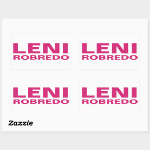 I Support Vice President LENI Robredo CUSTOMIZABLE Sticker