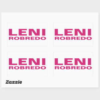 I Support Vice President LENI Robredo CUSTOMIZABLE Sticker