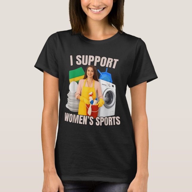 I Suprt Women's Srts Unwearable Aduld Humor Bootle T-Shirt (Front)