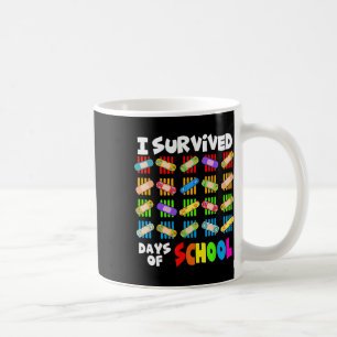 I Survived 100 Days Of School Teacher And Kids Nd  Coffee Mug