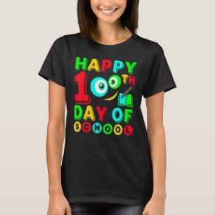 I Survived 100 Days Of School Teachers Students Ki T-Shirt
