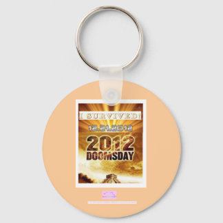 I SURVIVED 12/21/12 DOOMSDAY KEYCHAIN