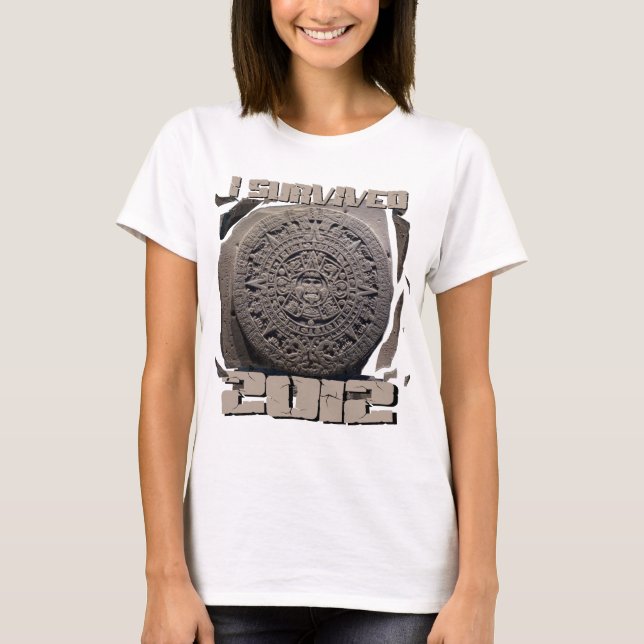 I SURVIVED 2012 T-Shirt (Front)