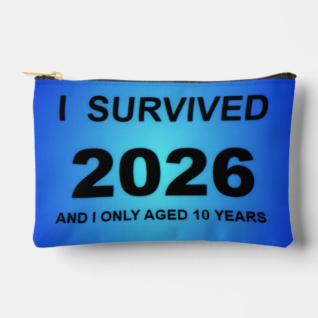 I Survived 2026 Accessory Pouch (Front)