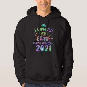 I Survived 5th Grade 2021 Graduation Hoodie