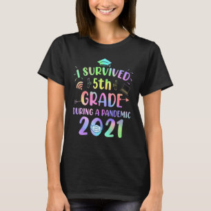 I Survived 5th Grade 2021 Graduation T-Shirt