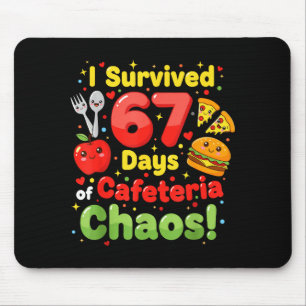 I Survived 67 Days Of Cafeteria Chaos Lunch Lady 6 Mouse Pad