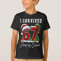 I Survived 67 Days Of School Christmas Candy Cane 