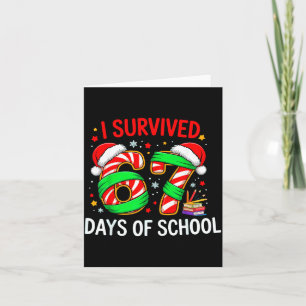 I Survived 67 Days Of School Christmas Card