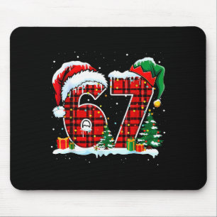 I Survived 67 Days Of School Christmas Funny Teach Mouse Pad