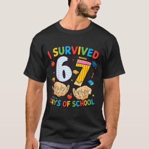 I Survived 67 Days Of School Cool Teacher Design  T-Shirt