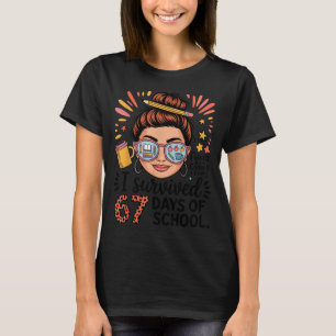 I Survived 67 Days Of School Fueled By Coffee & T-Shirt