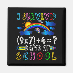 I Survived 67 Days Of School Funny 67 Meme Math Te Magnet