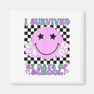 I Survived 67 Days Of School Funny 67 Meme Student Magnet