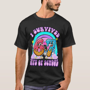 I Survived 67 Days Of School Funny 67 Teachers Stu T-Shirt