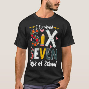 I Survived 67 Days Of School Funny 67 Teachers Stu T-Shirt