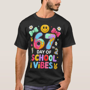 I Survived 67 Days Of School Funny 67 Teachers Stu T-Shirt