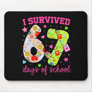 I Survived 67 Days Of School Funny Camouflage Boy Mouse Pad