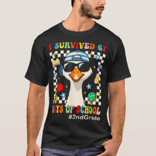 I Survived 67 Days Of School Funny Goose Boys 2nd  T-Shirt