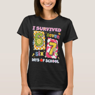 I Survived 67 Days Of School Funny Meme Boy Girl T T-Shirt