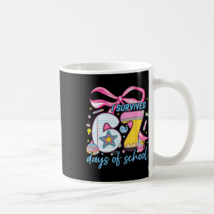 I Survived 67 Days Of School Funny Meme Kid Teache Coffee Mug