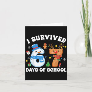 I Survived 67 Days Of School Funny Meme Six Seven Card