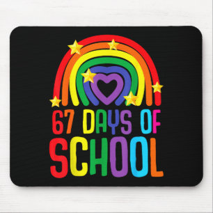 I Survived 67 Days Of School Funny Meme Student Te Mouse Pad