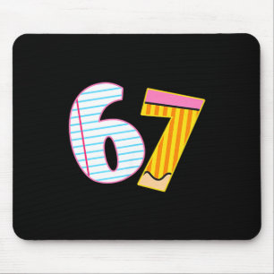 I Survived 67 Days Of School Funny Meme Teacher 2 Mouse Pad