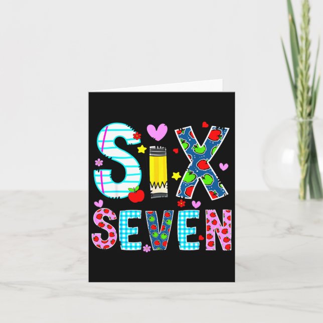 I Survived 67 Days Of School Funny Meme Teacher St Card (Front)