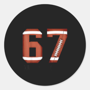 I Survived 67 Days Of School Funny Meme Teacher St Classic Round Sticker