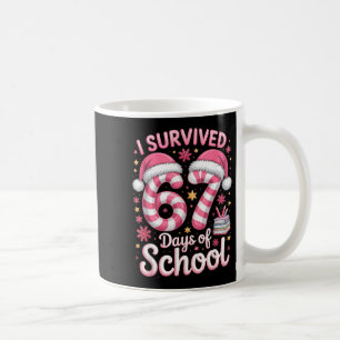 I Survived 67 Days Of School Funny Meme Teacher St Coffee Mug