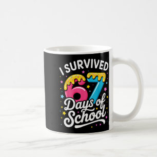 I Survived 67 Days Of School Funny Meme Teacher St Coffee Mug