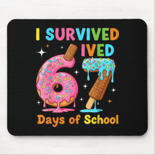 I Survived 67 Days Of School Funny Meme Teacher St Mouse Pad