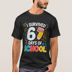 I Survived 67 Days Of School Funny Meme Teacher St T-Shirt