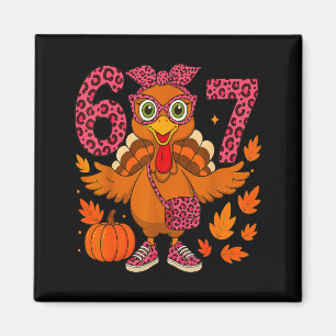 I Survived 67 Days Of School - Funny Teachers Stud Magnet