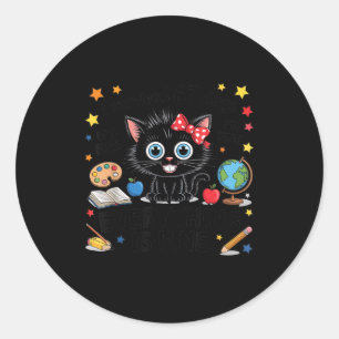 I Survived 67 Days Of School Six Seven 6 7 Teacher Classic Round Sticker