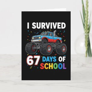 I Survived 67 Days Of School Six Seven Meme For Me Card