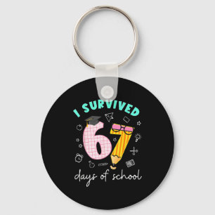 I Survived 67 Days Of School Students Teachers 100 Keychain