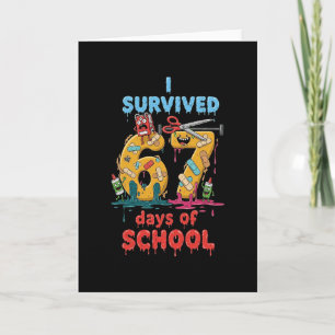I Survived 67 Days Of School Teachers Students Mon Card