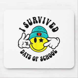 I Survived 67 Days Of School Teachers Students Six Mouse Pad