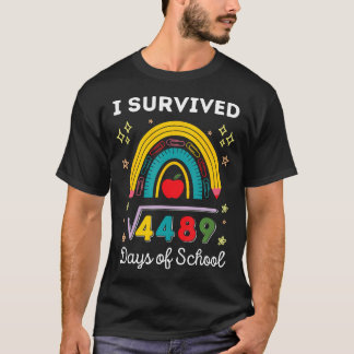 I Survived 67 Days Of School Teachers Students Six T-Shirt